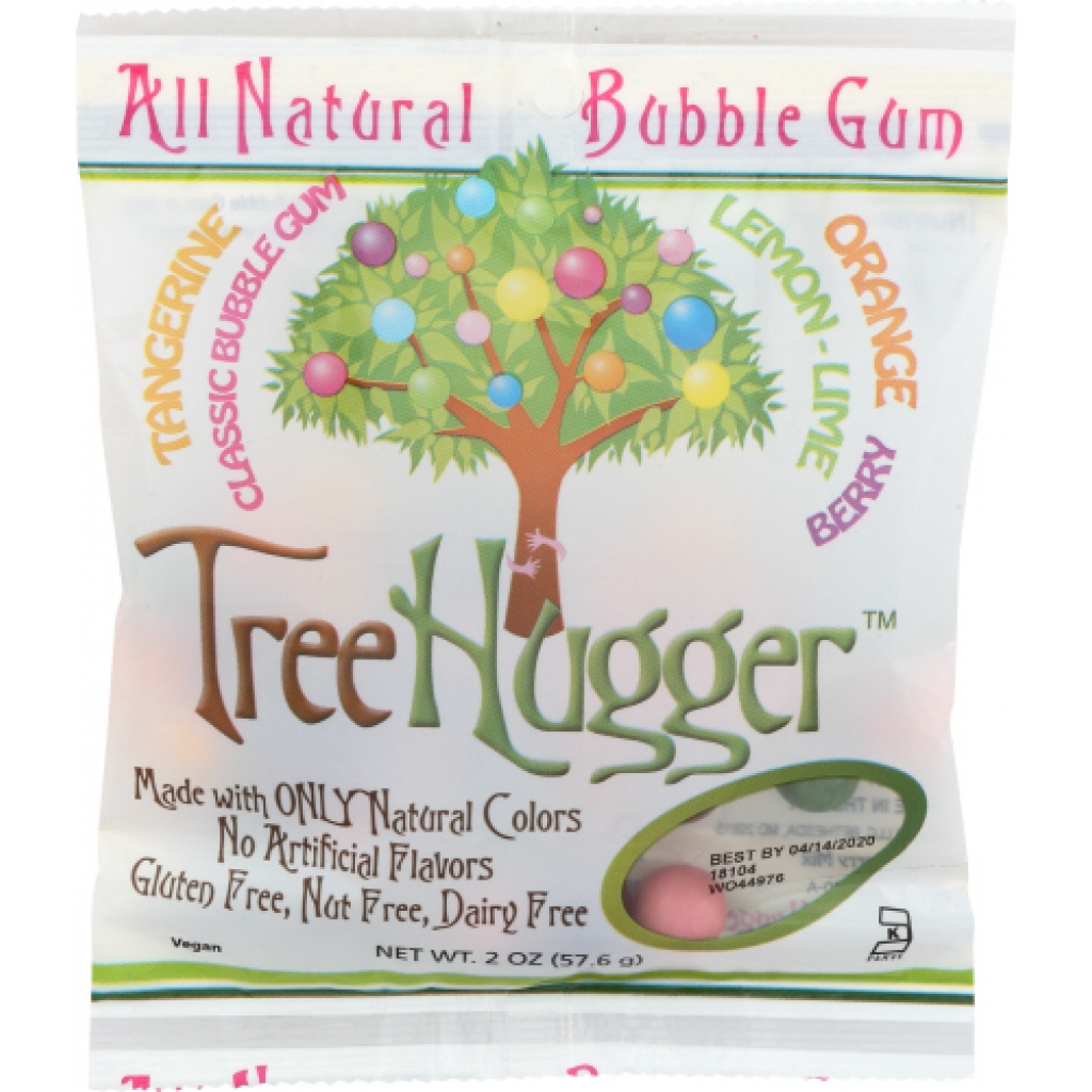 Natural Citrus Bubble Gum, 2 oz