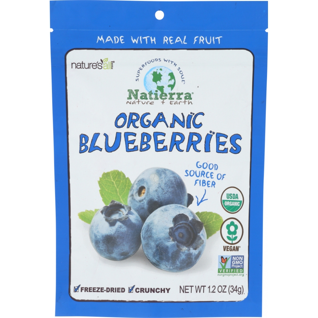 Organic Freeze-Dried Blueberries, 1.2 oz