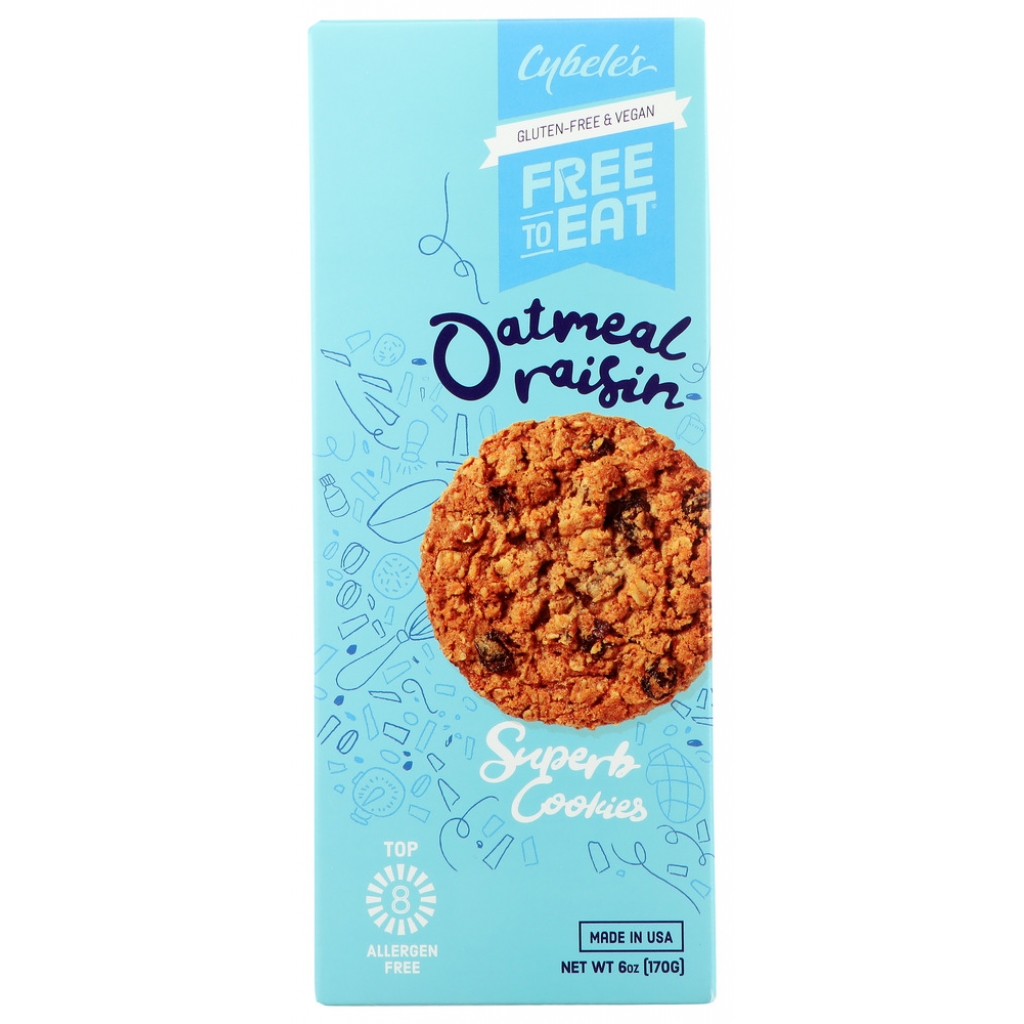 Allergy-Friendly Oatmeal Raisin Cookies - 6 oz