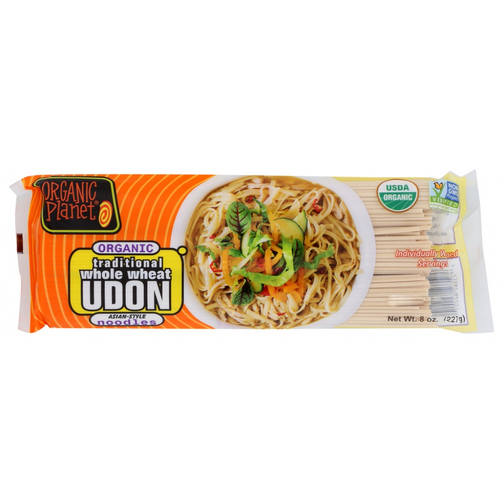 Authentic Whole Wheat Udon Noodles, 8 oz