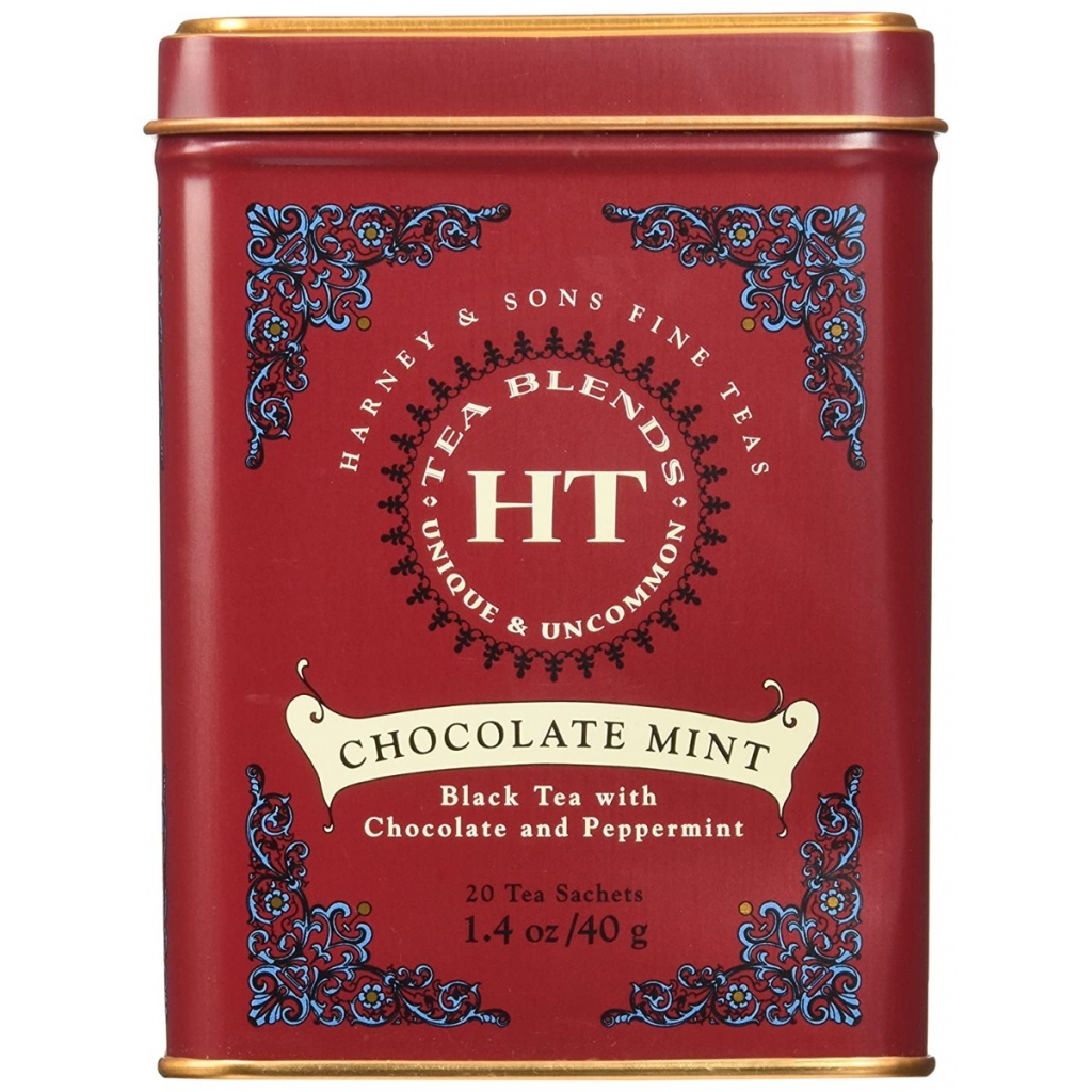 Chocolate Mint Hot Tea Tin, 20 bags