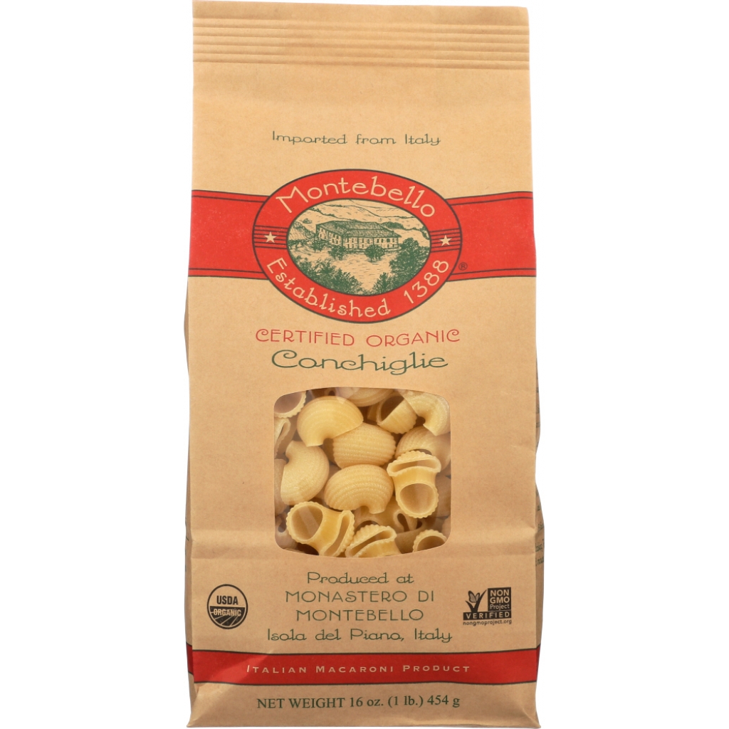 Organic Conchiglie Pasta - 16 oz