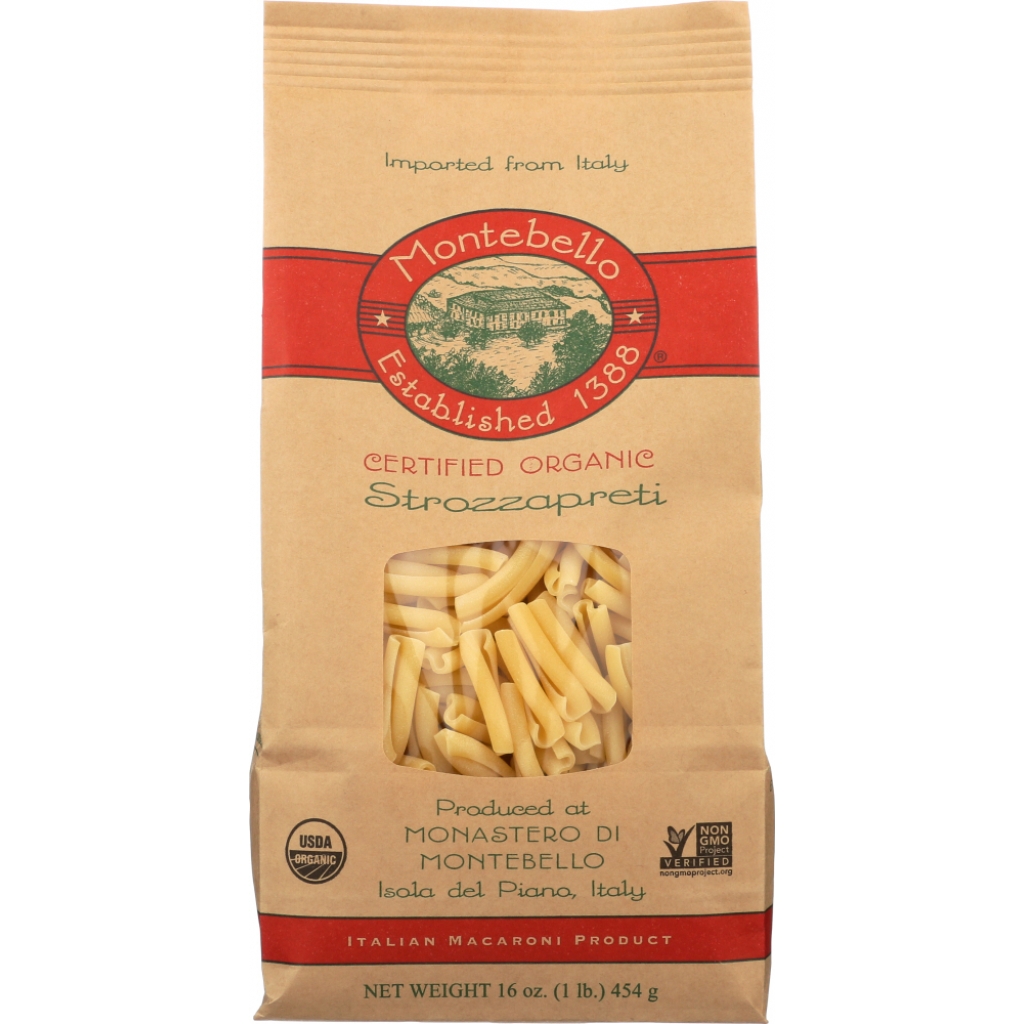 Montebello Organic Strozzapreti Pasta - 16 oz