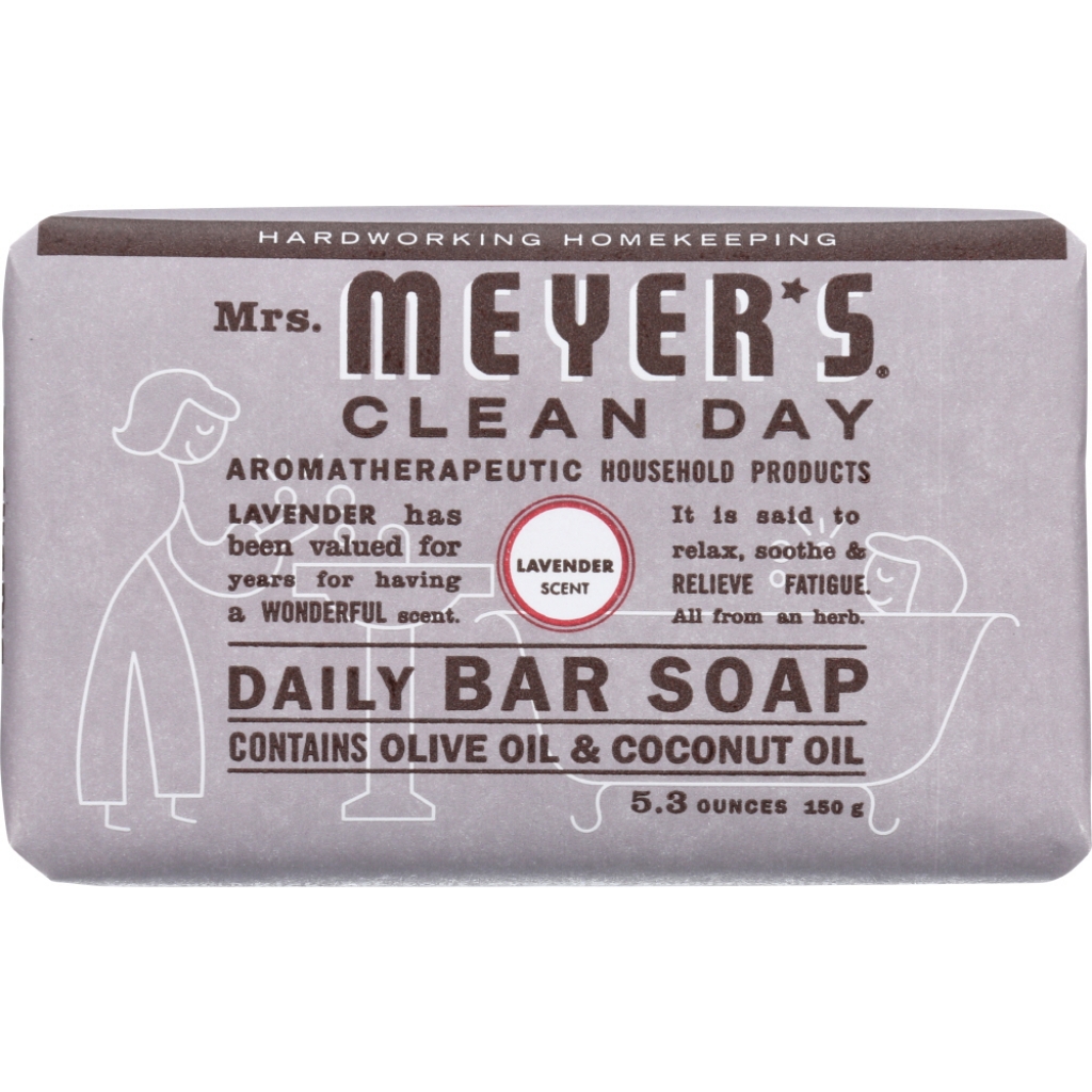 Mrs. Meyer's Clean Day Lavender Bar Soap