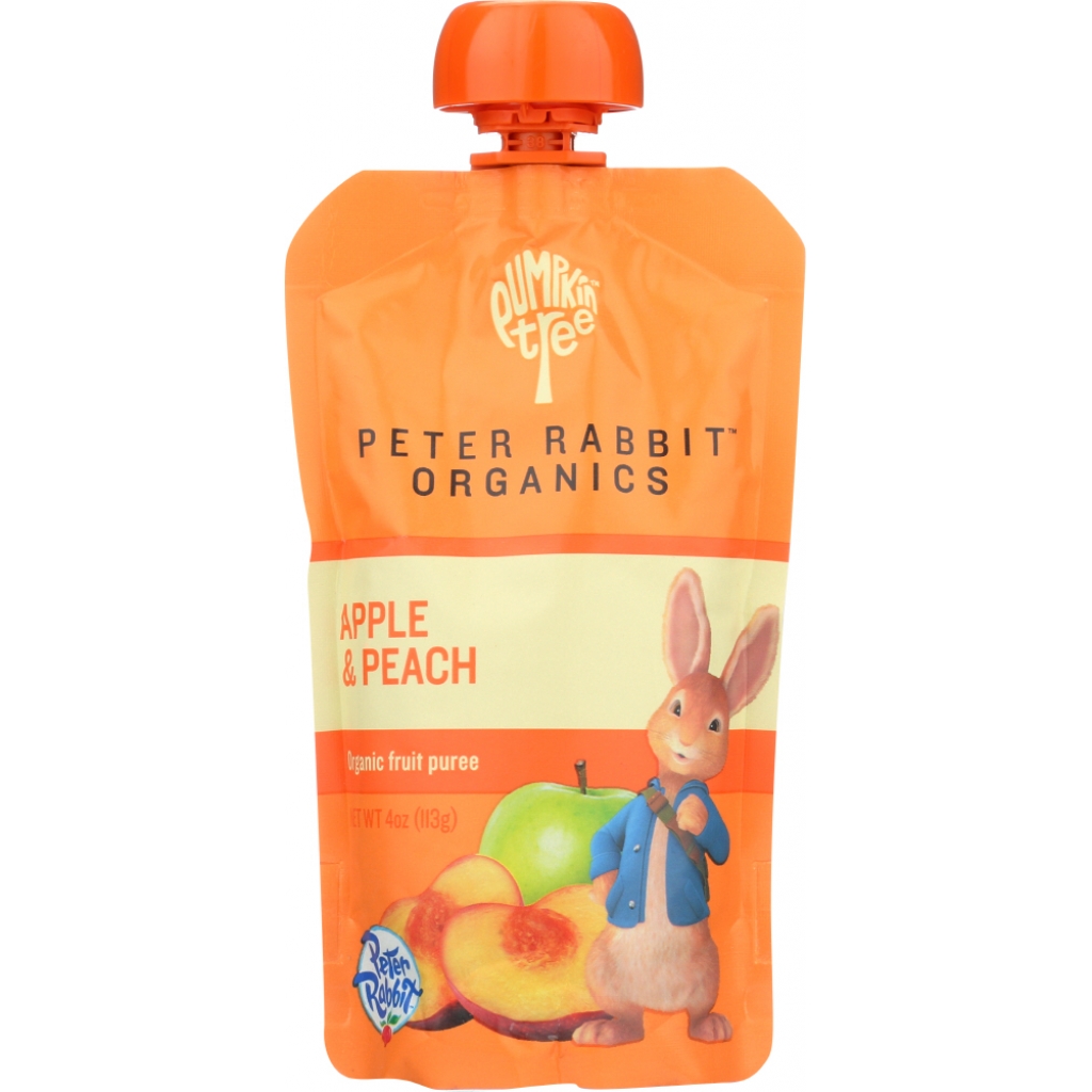 Organic Baby Peach & Apple - 4 oz