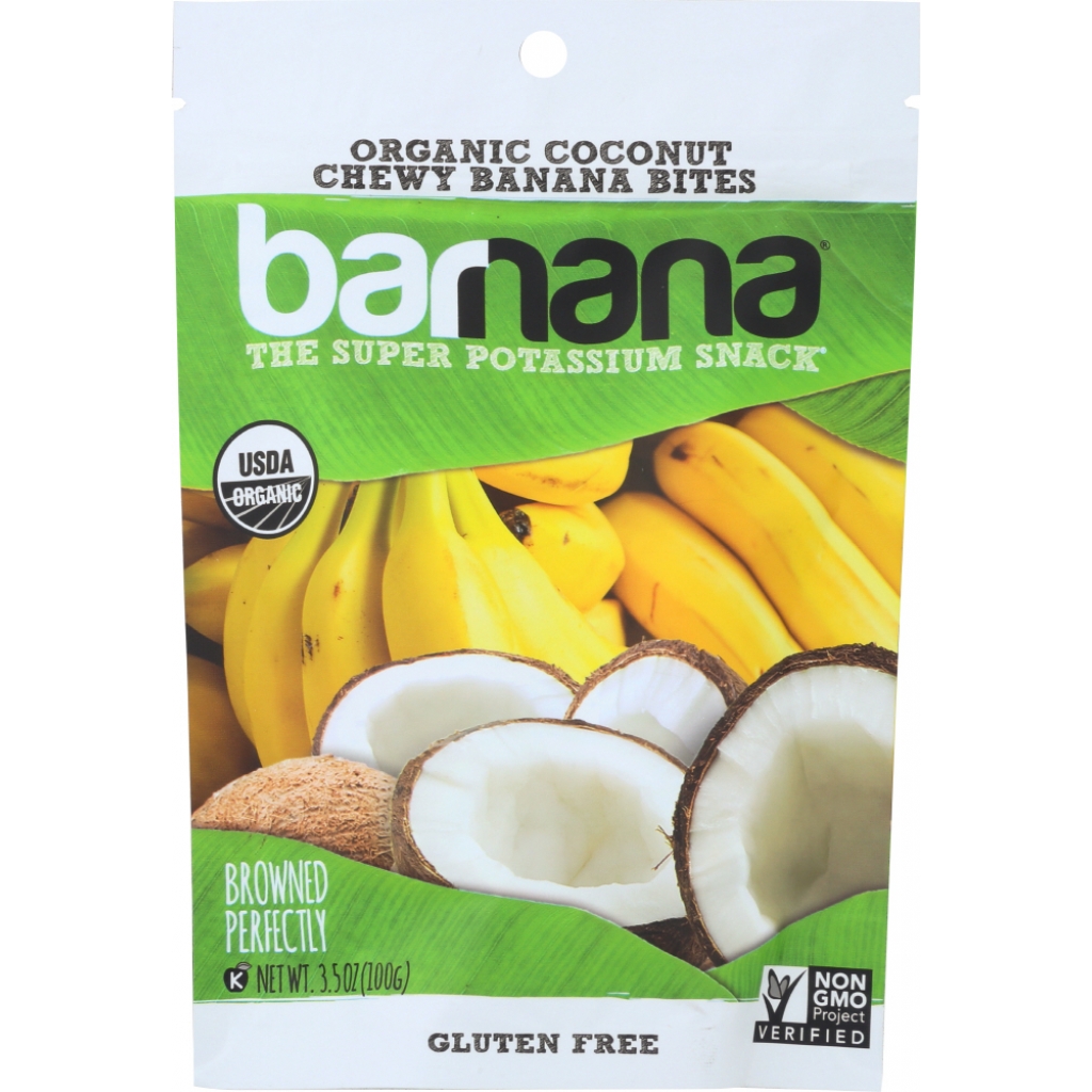 Organic Coconut Chewy Banana Bites