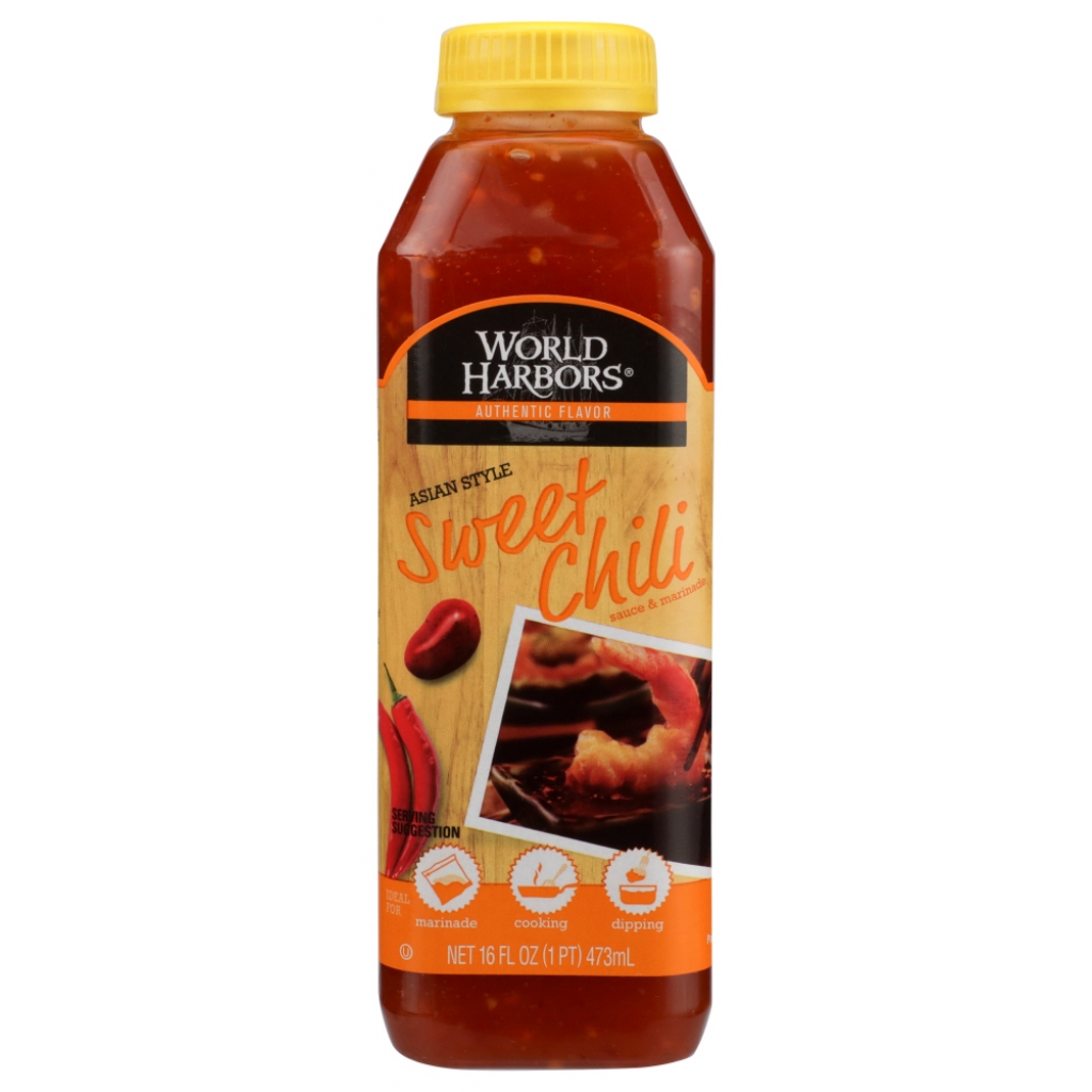 Asian Style Sweet Chili Sauce - Medium Heat, 16 oz