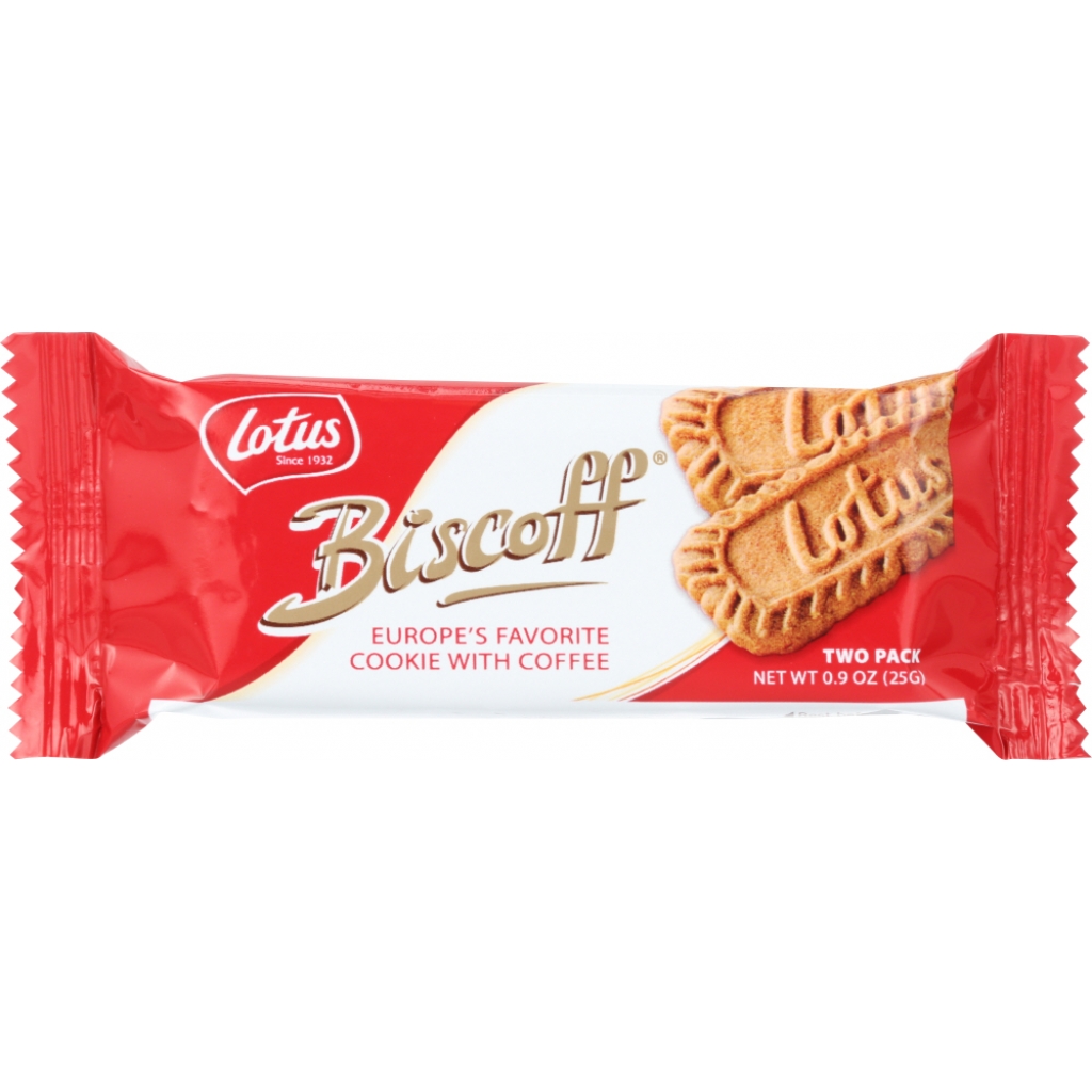 Lotus Biscoff Cookies Pack of 2, 0.9 oz