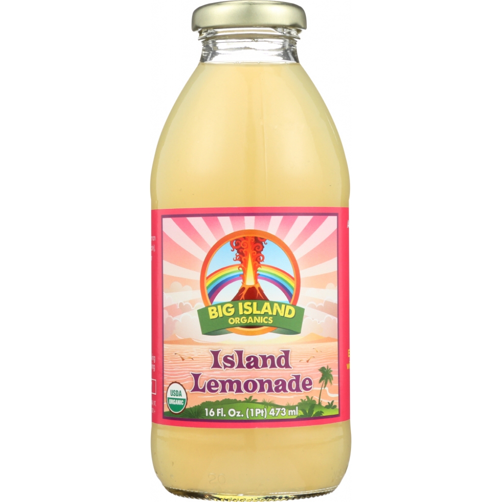 Island Lemonade Organic Juice, 16 oz - Refreshing Beverage