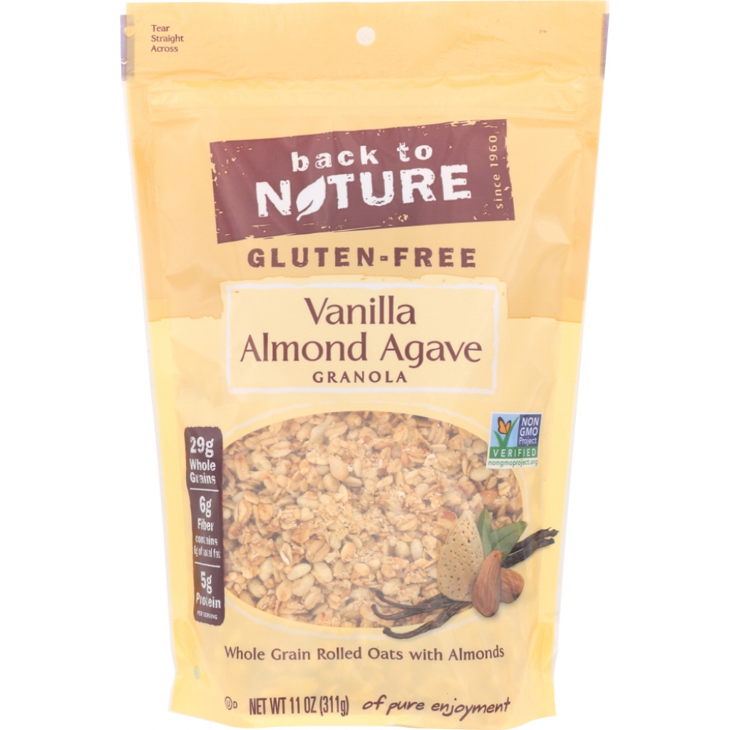 Gluten-Free Vanilla Almond Agave Granola, 11 oz