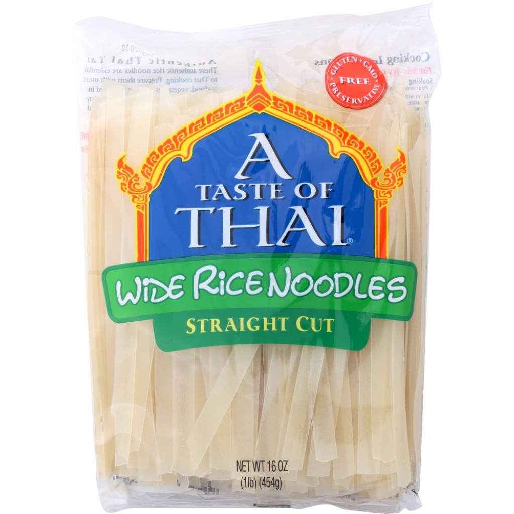 Gluten-Free Wide Rice Noodles, 16 oz