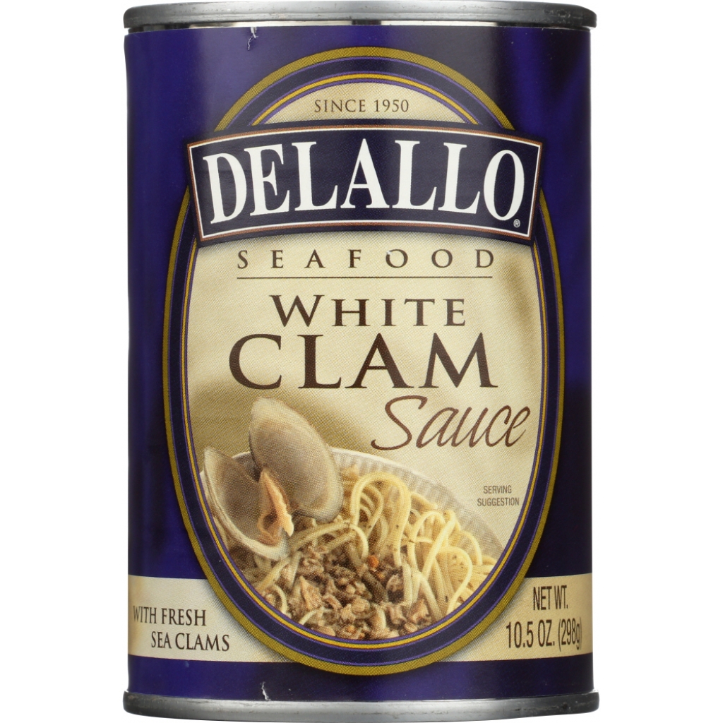 DeLallo White Clam Sauce, 10.5 oz