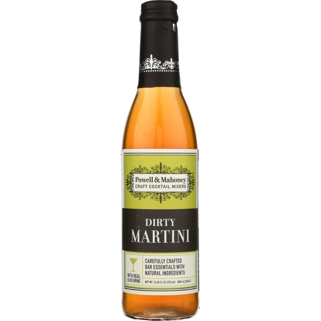 Dirty Martini Mixer - Classic Cocktail Base, 375 ml