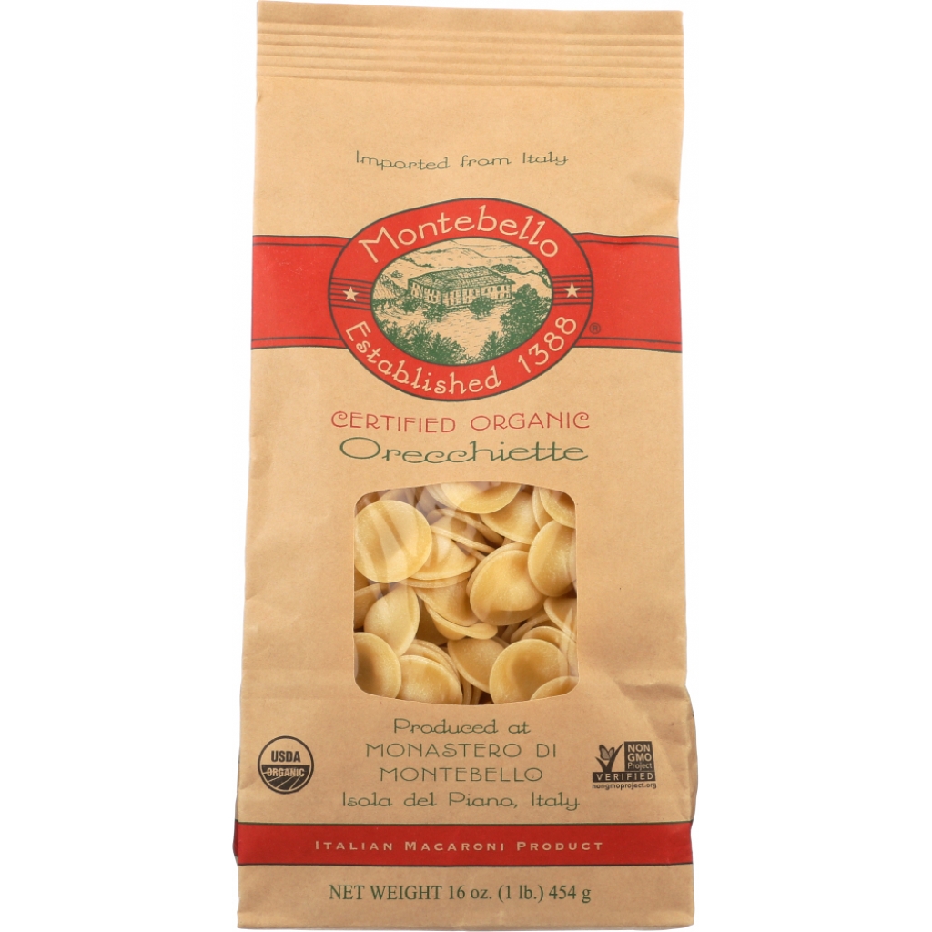 Organic Orecchiette Pasta, 16 oz