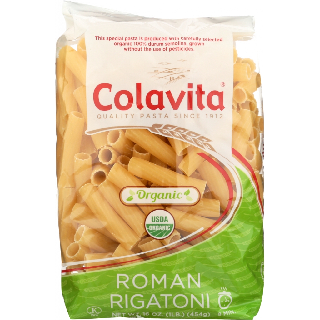 Organic Roman Rigatoni Pasta from Italy