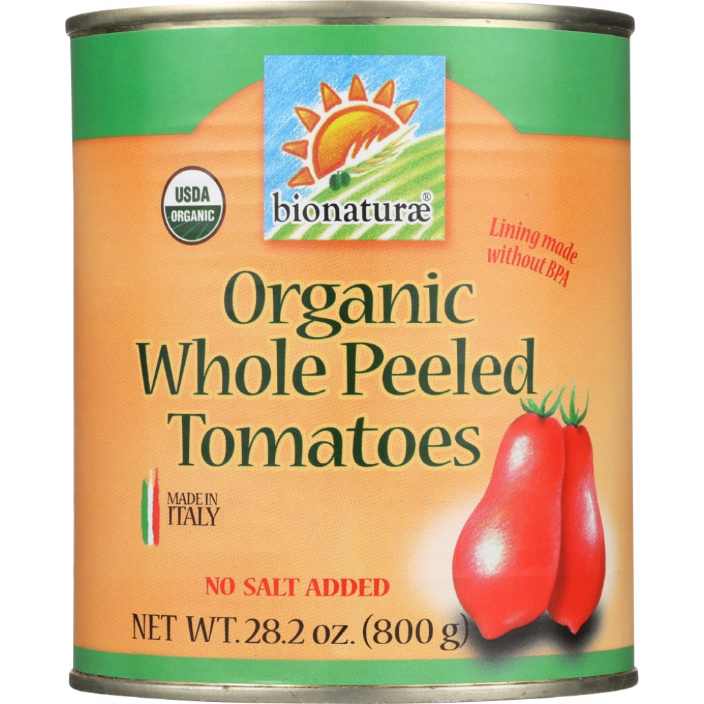 Organic Whole Peeled Tomatoes, 28.2 oz