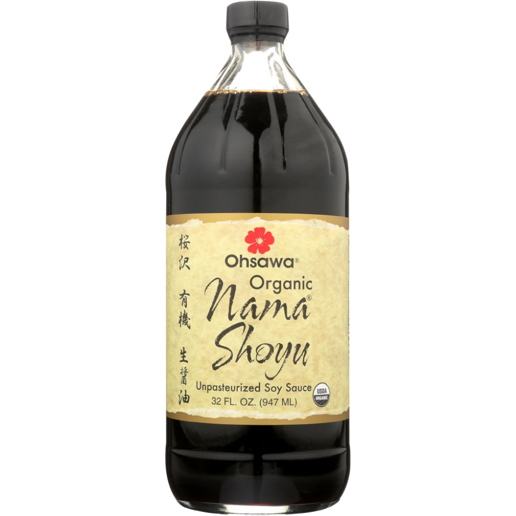 Organic Nama Shoyu Sauce, 32 oz