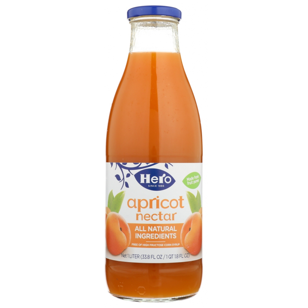 All-Natural Apricot Nectar - 45% Juice - 33.75 oz