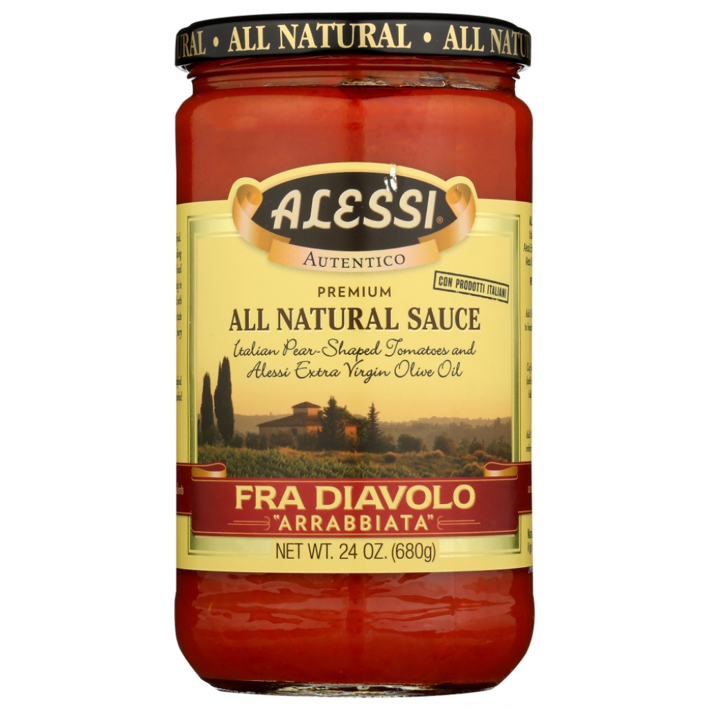 Pasta Sauce Fra Diavolo - Authentic Italian Flavor, 24 oz