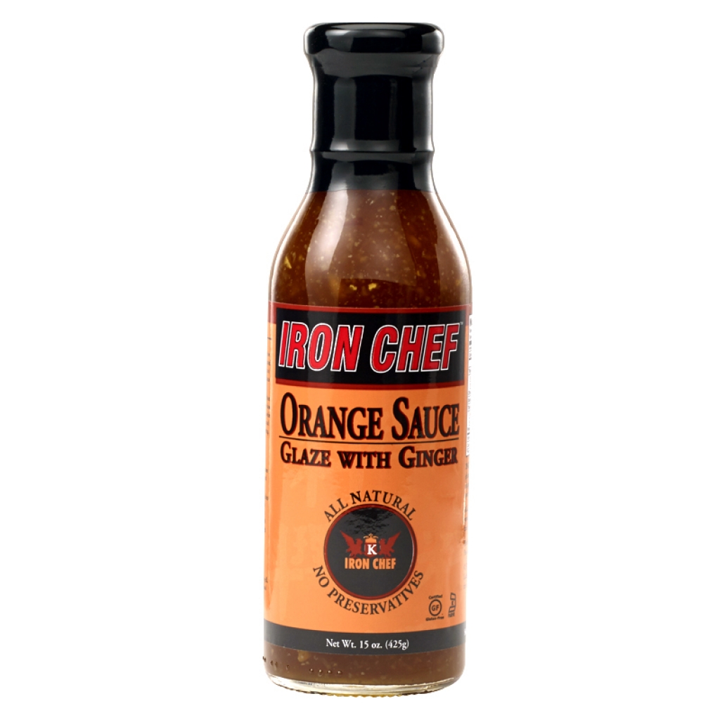 Iron Chef Orange Ginger Sauce and Glaze, 15 oz