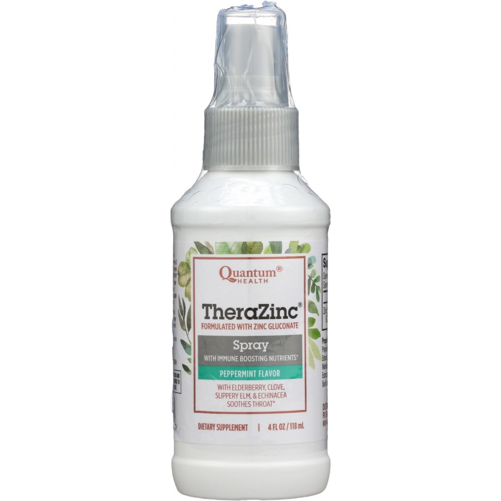 TheraZinc Oral Throat Spray - 4 oz