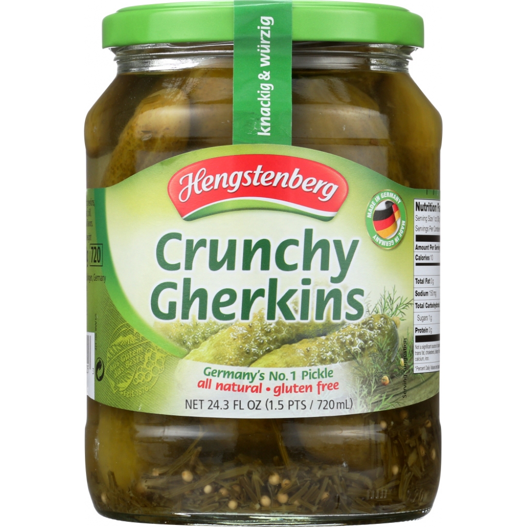 KNAX Crunchy Gherkins - 24.3 OZ