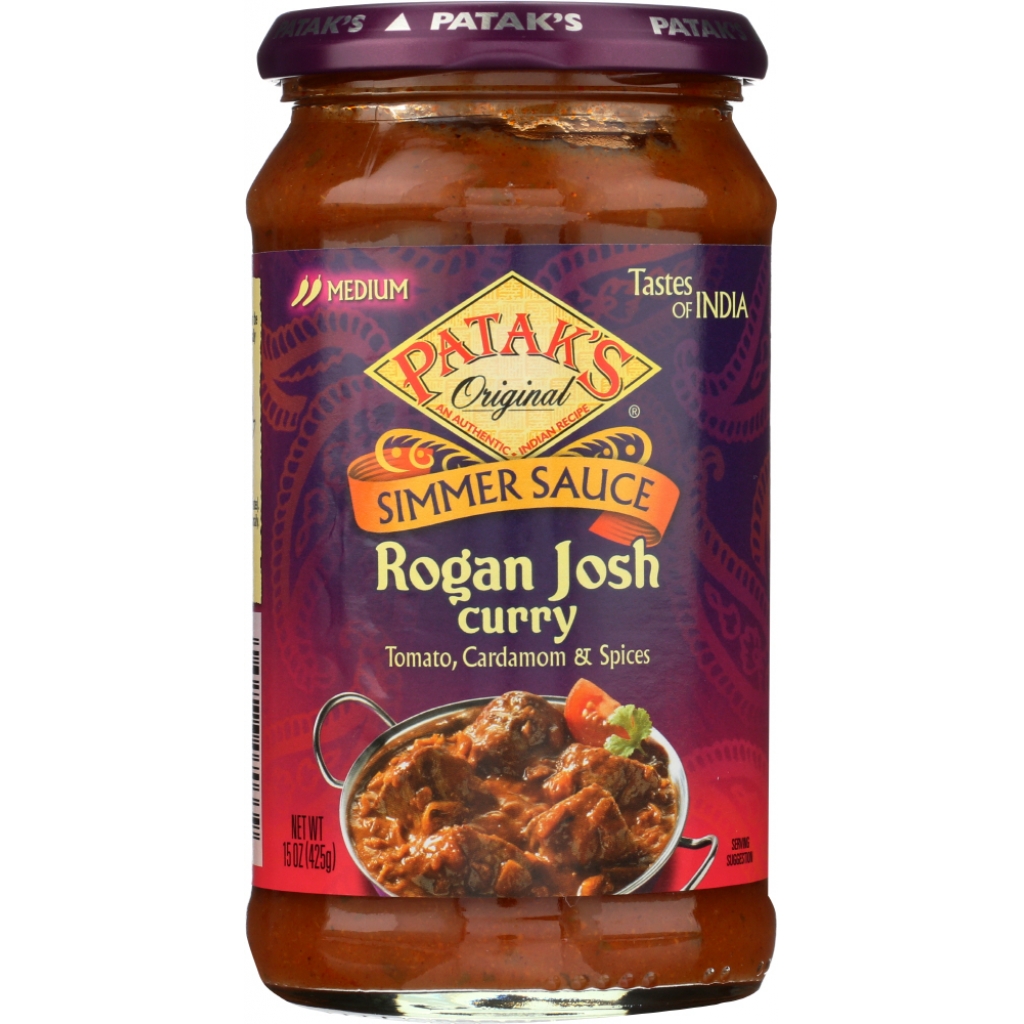 Authentic Rogan Josh Cooking Sauce - 15 oz