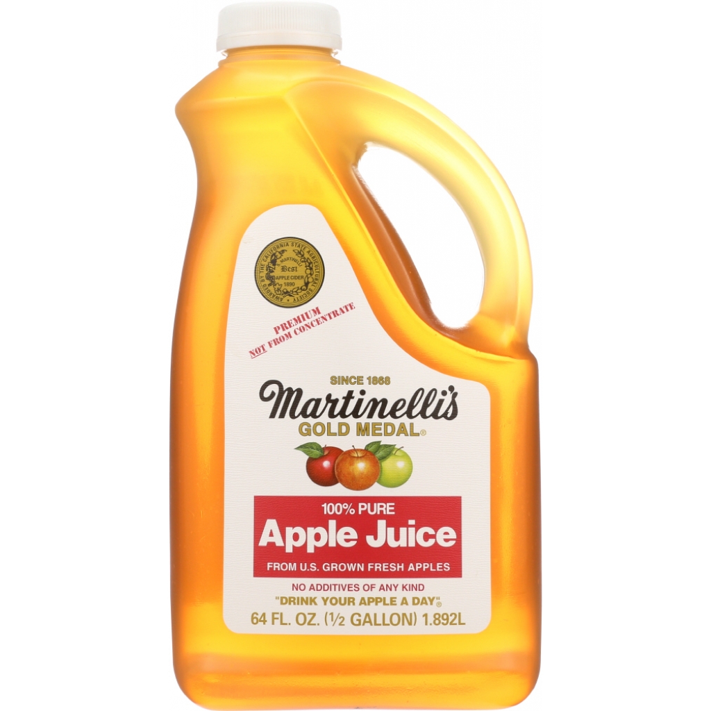 Premium 100% Fresh Apple Juice - 64 oz