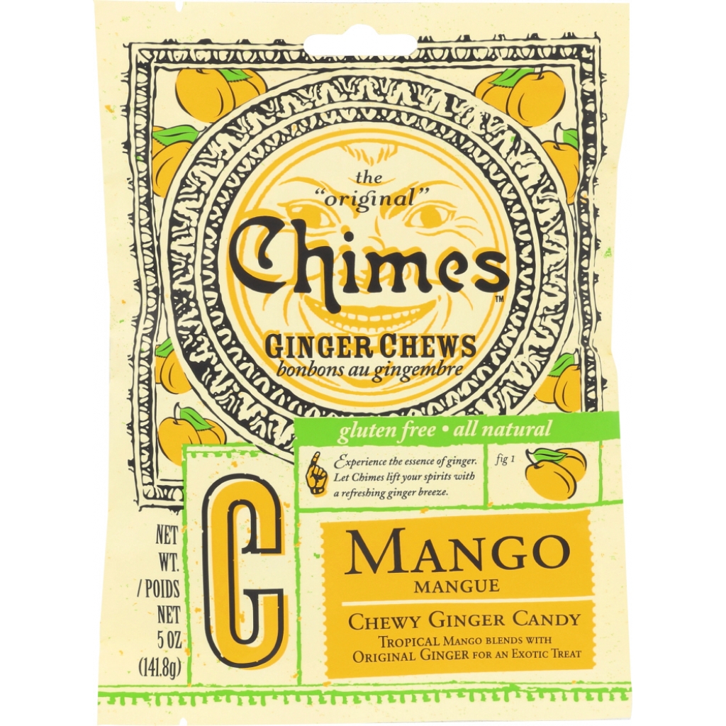 Mango Ginger Chews, 5 oz