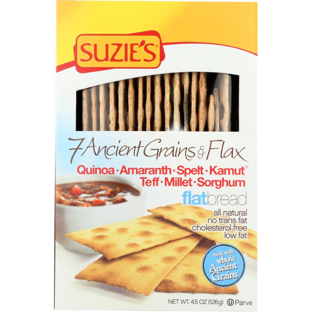 7 Grain and Flax Flatbread for Healthy Snacking