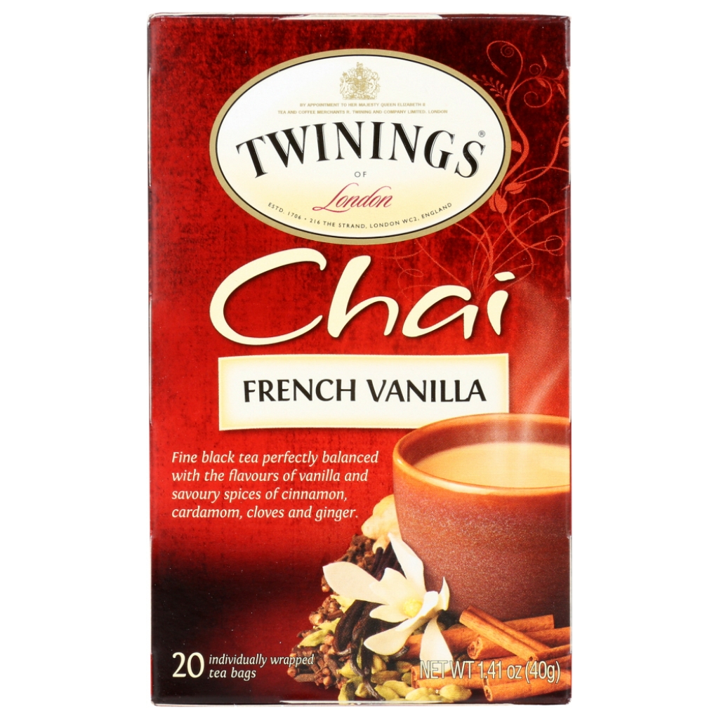 French Vanilla Chai Tea, 20 Bags