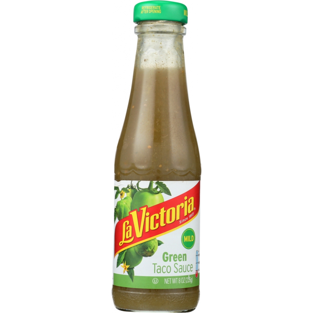 LA VICTORIA Green Taco Sauce - Mild, 8 oz