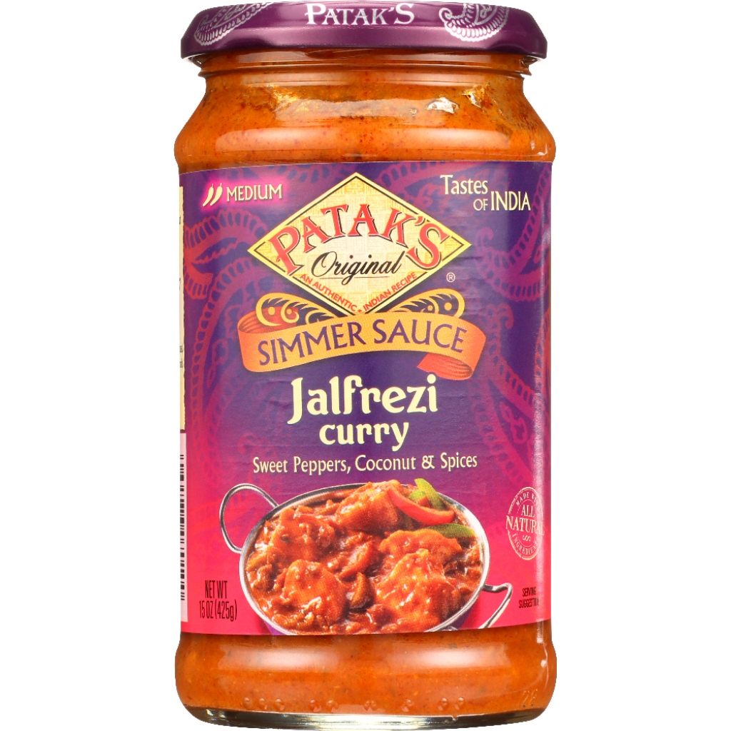 Authentic Jalfrezi Cooking Sauce, 15 oz