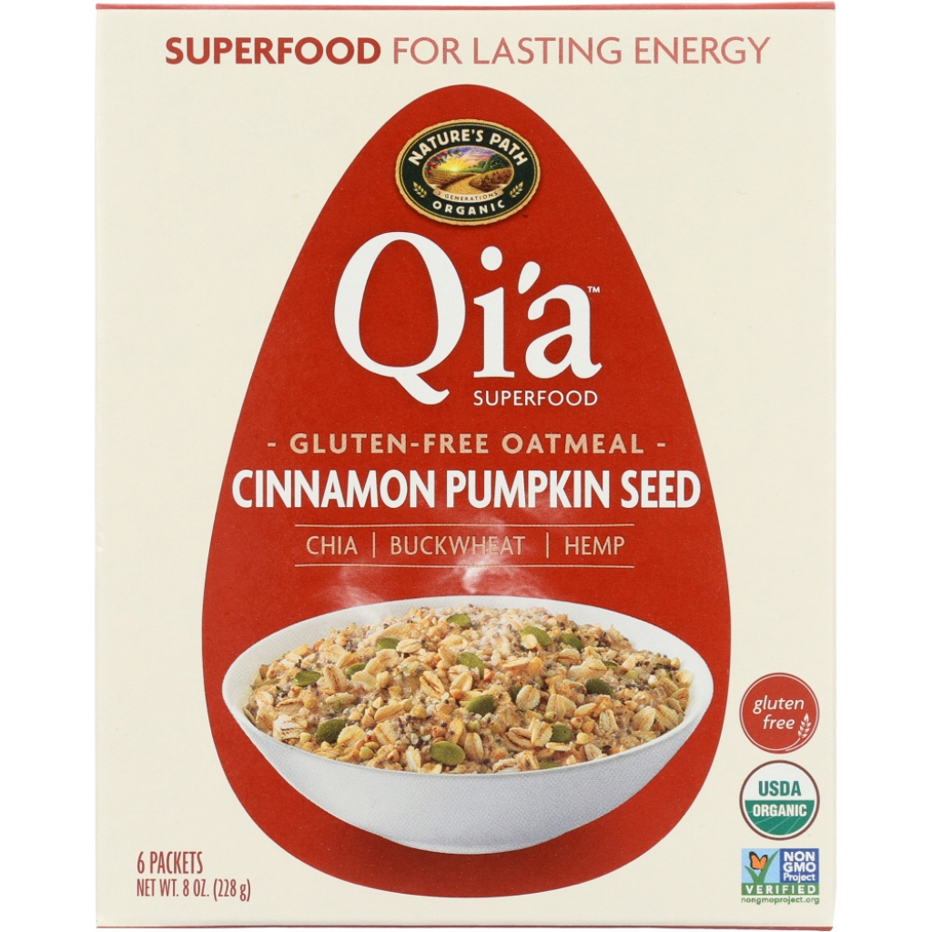 Cinnamon Pumpkin Seeds Oatmeal - 8 oz