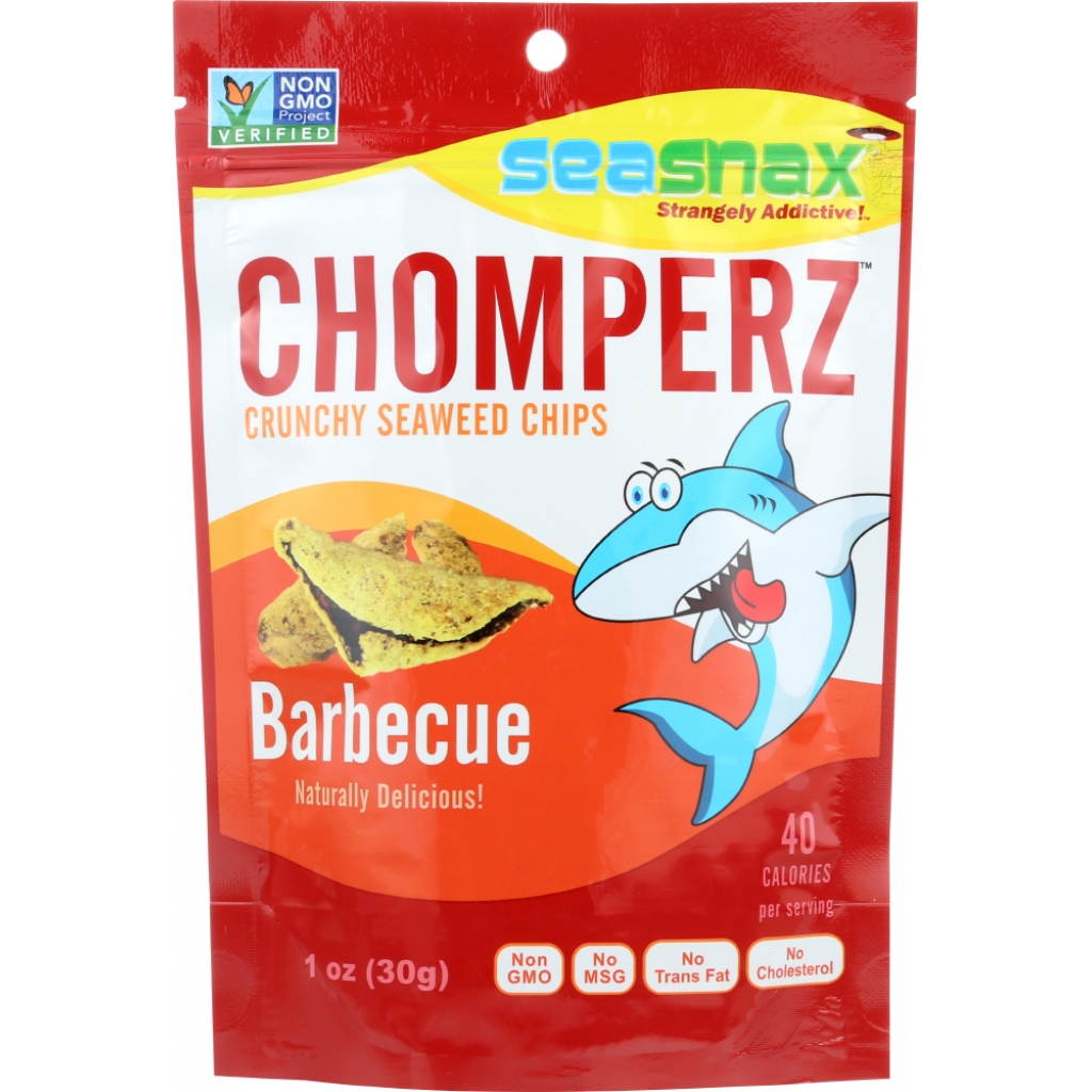 Chip Seaweed Chomperz Barbecue - Crunchy Snack