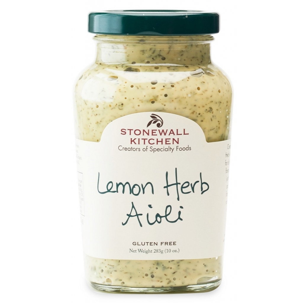 Lemon Herb Aioli for Fish Dishes, 10 oz