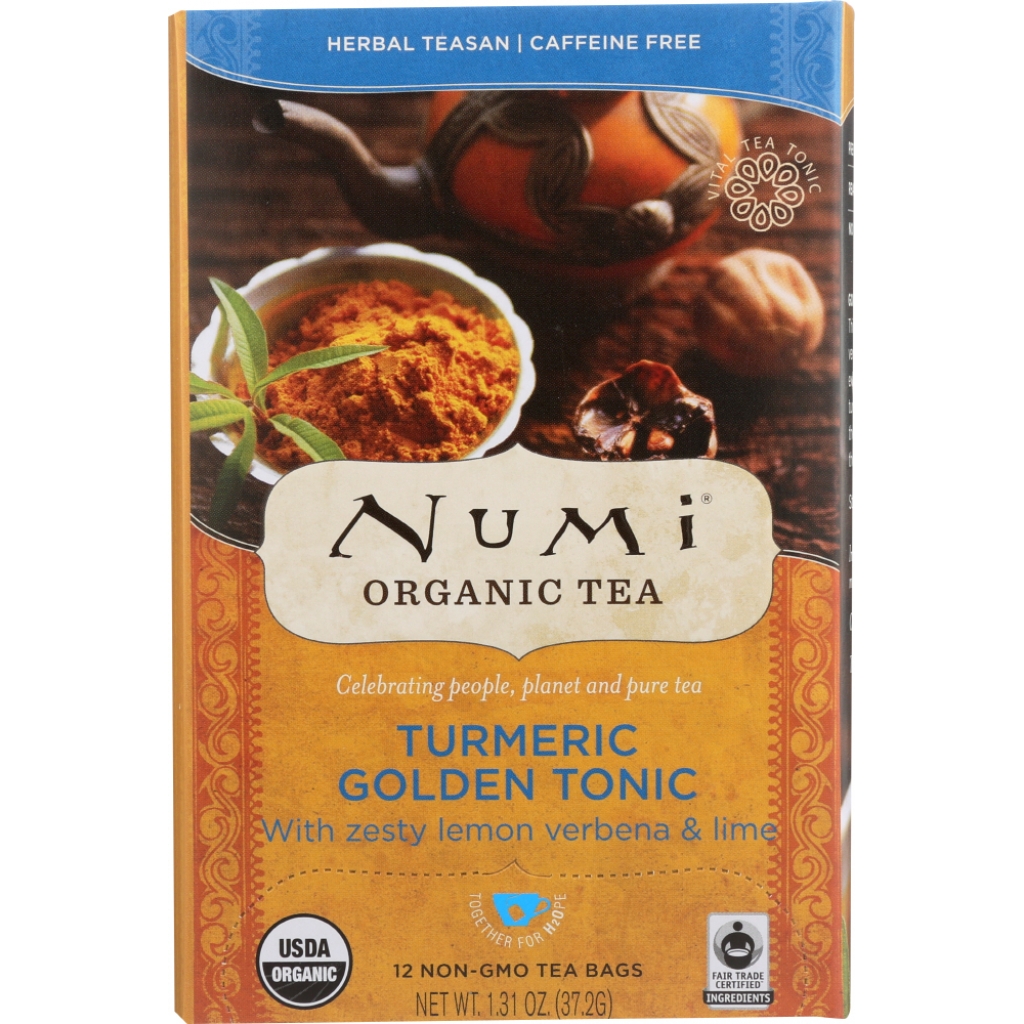 Tea Turmeric Golden Tonic - 12 bags