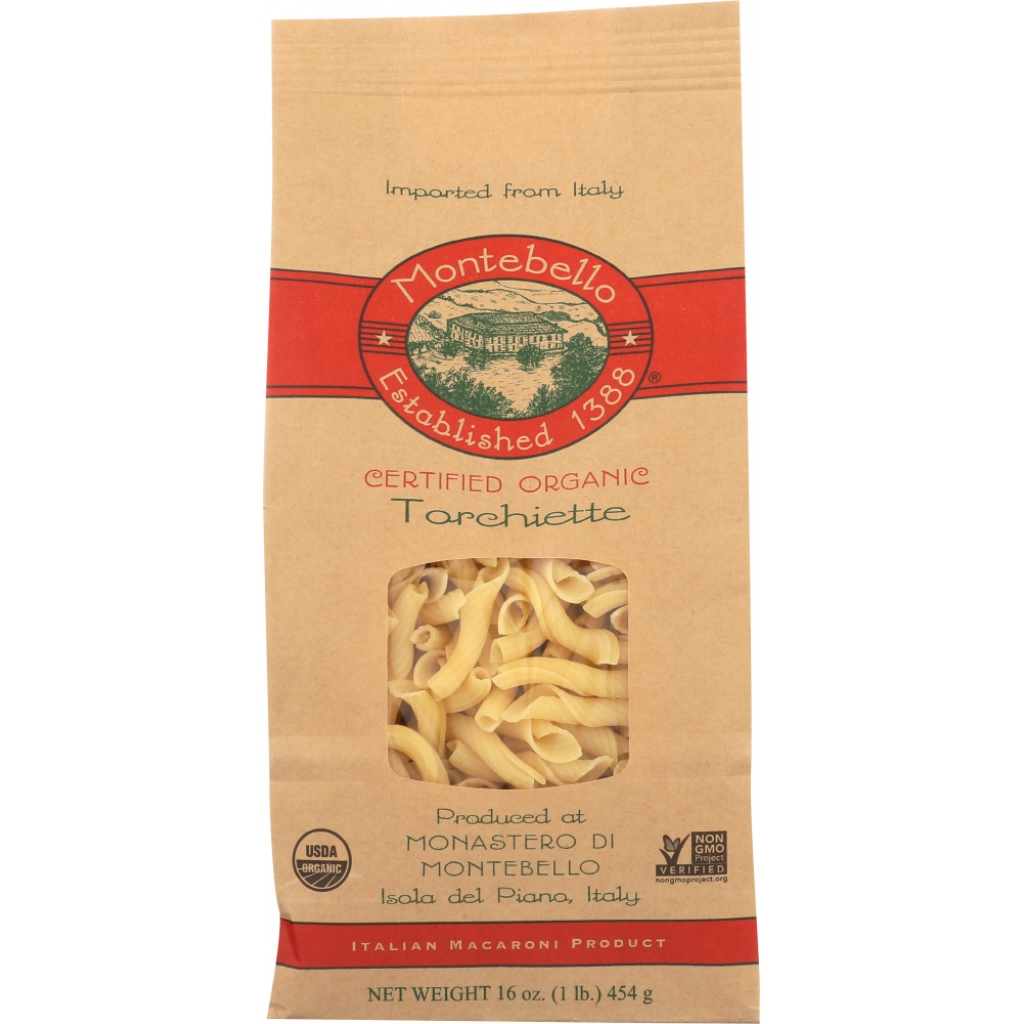 Authentic Organic Pasta Torchiette - 16 oz