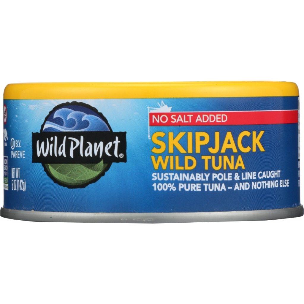 Skipjack Wild Tuna - No Salt Added - 5 oz