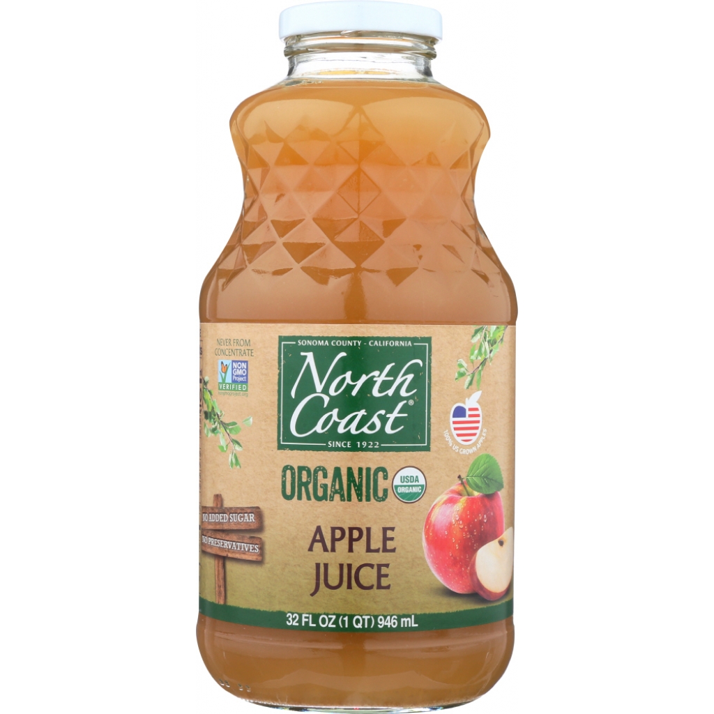 Organic Apple Juice - 32 oz