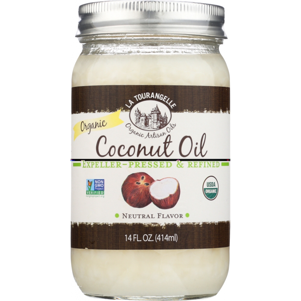 Organic Refined Coconut Oil - 14 fl oz.