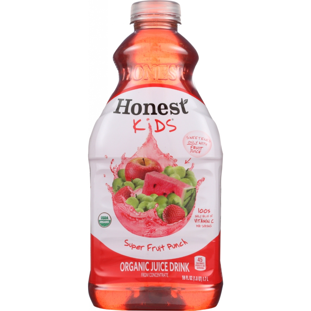 Honest Kids Organic Super Fruit Punch Juice - 59 oz