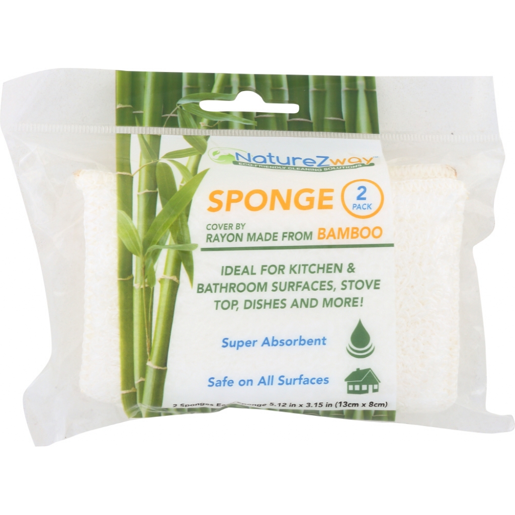 Bamboo Sponges - 2 Pack