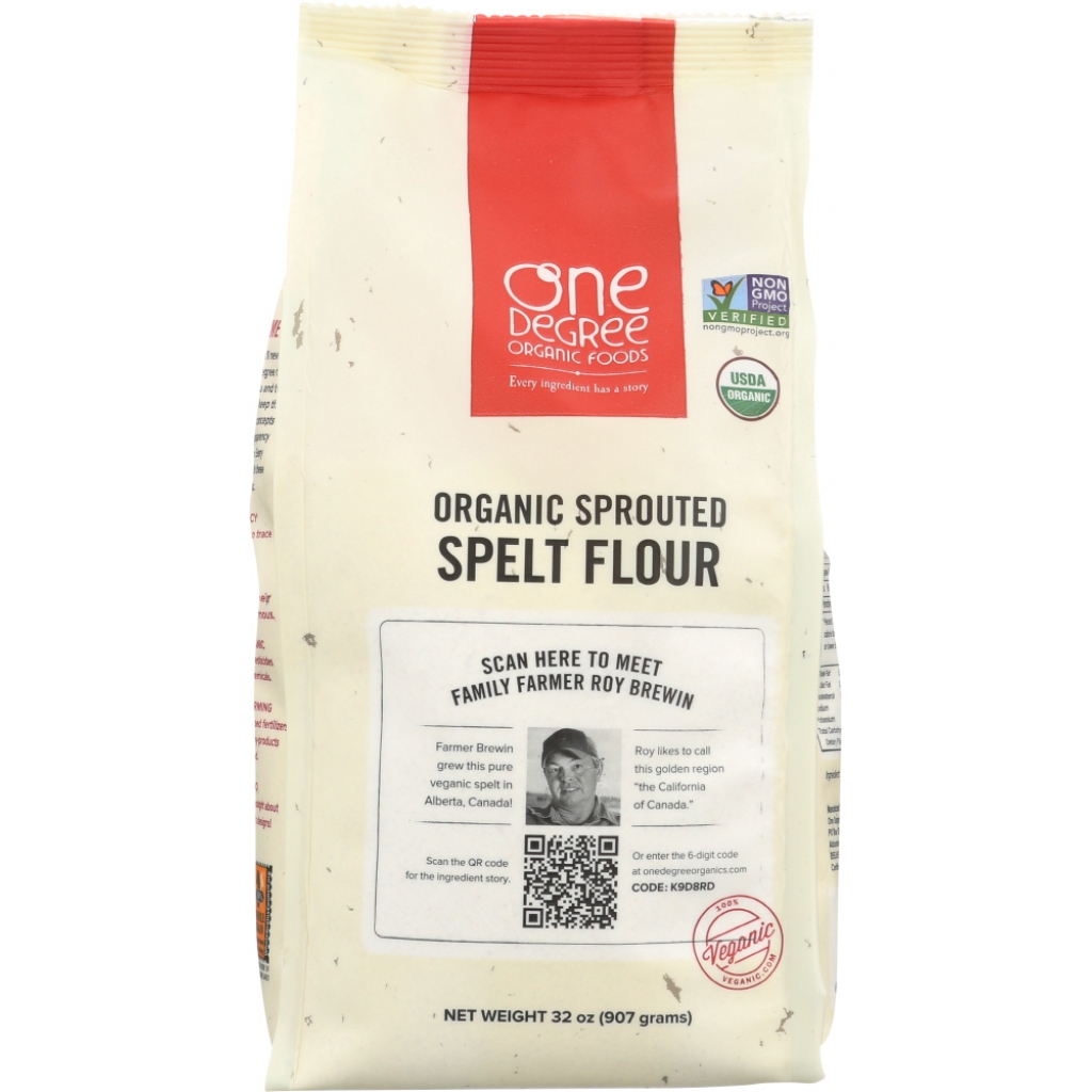 Sprouted Spelt Flour - 32 oz