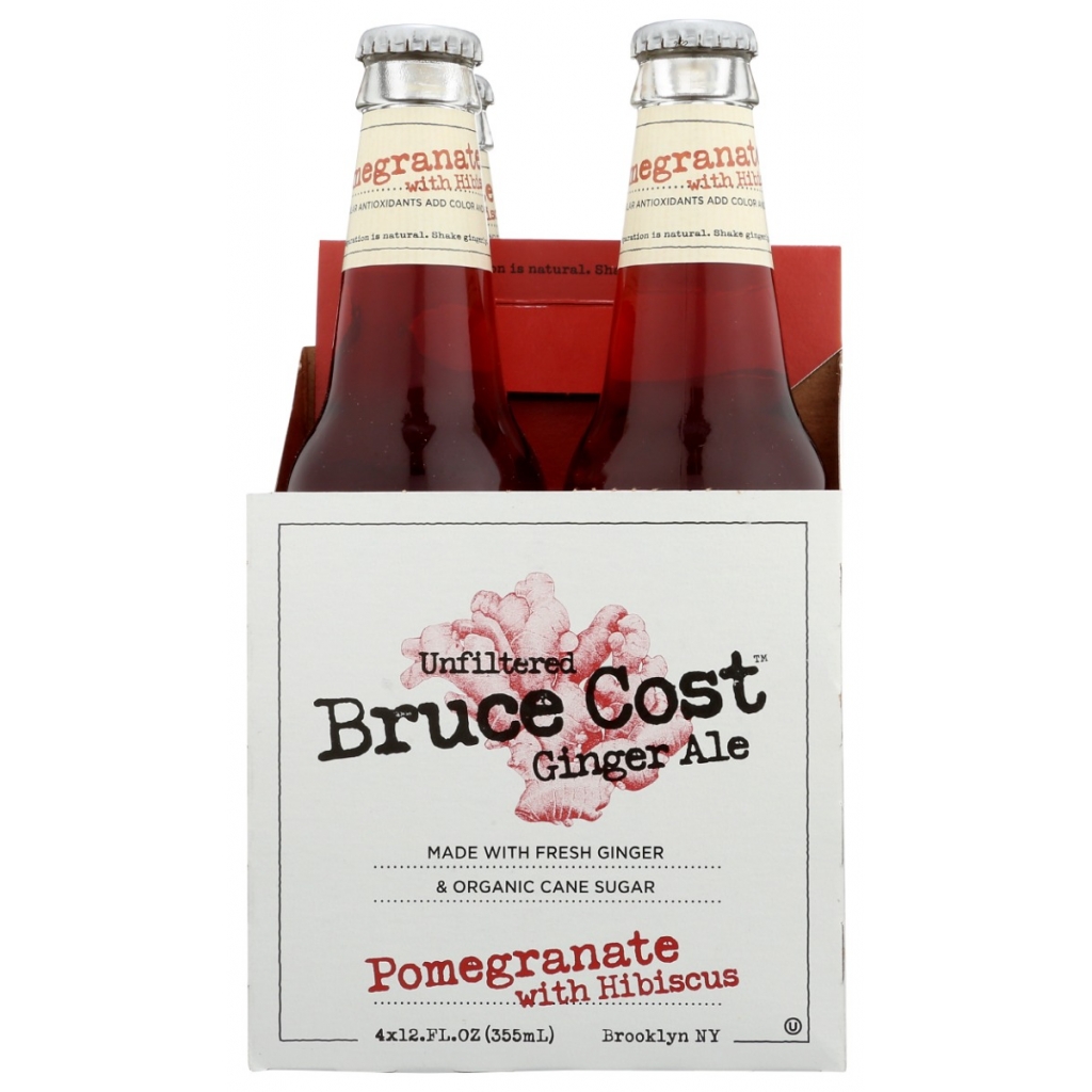 Pomegranate With Hibiscus 4Pk, 48 fl oz