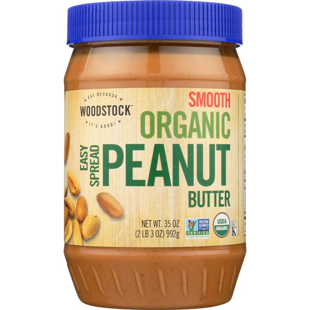 Organic Smooth Easy Spread Peanut Butter