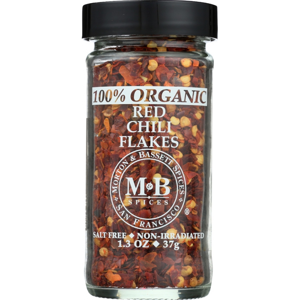 Organic Red Chili Flakes - 1.3 oz