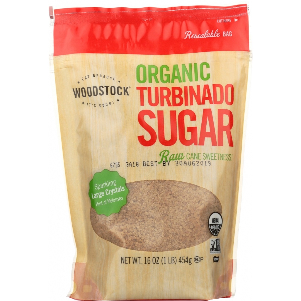 Organic Turbinado Sugar - Sugar in the Raw (16 oz)