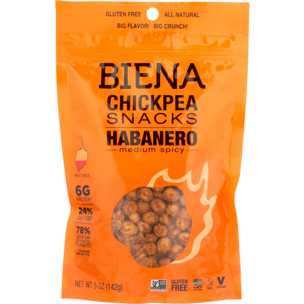 Habanero Chickpea Snacks