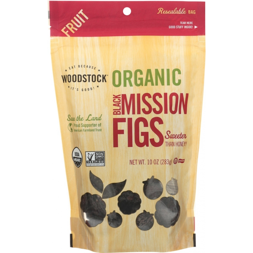 Organic Black Mission Figs - 10 oz